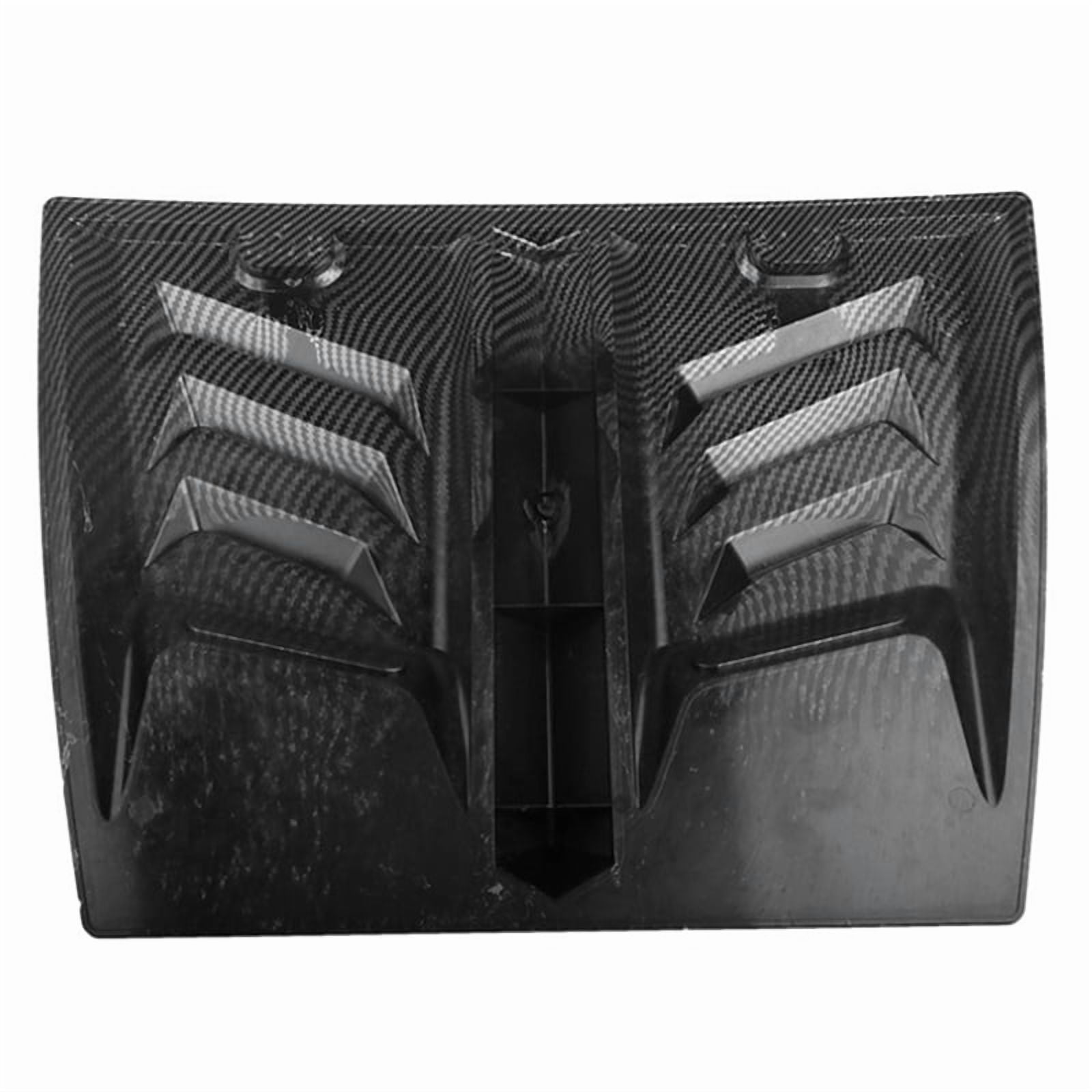 Car Air Flow Intake Hood Scoop Vent Bonnet Decorative Cover Center Side Air Outlet Hood Universal Auto Exterior Access A,1 x Car Air Flow Intake Hood,Carbon Fiber Pattern