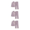 thumbnail image 2 of Guardoinrt Cotton Comfortable Fit Ladies Short Pyjamas Set - Flattering And Various Colors Sexy Soft Ladies Short Pyjamas Sets B6804 XL,1 3Set, 2 of 6