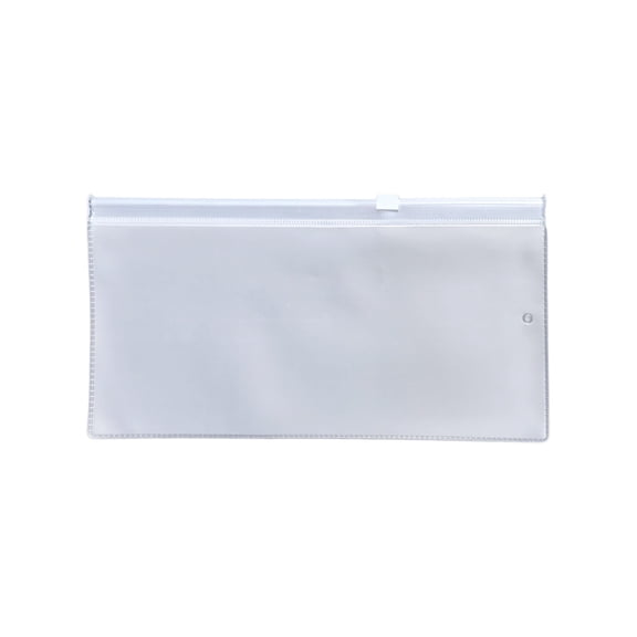 5 Pack Clear Zipper Pouch Set, Multipurpose Transparent Storage Bags for Organizing, EVA Plastic Pouches for Stationery Cosmetics and Travel, Reusable Gift Set for Home and Office