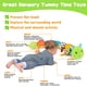 thumbnail image 2 of Baby Sensory Toy 0-6 Month Music Animal Stuffed Plush Caterpillar Toy for Infant 0-3-6 Month Tummy Time with Baby Mirror Crinkle Rattle for 6-12 Month Texture Toy for Newborn Boys Girls Birthday Gifts, 2 of 5