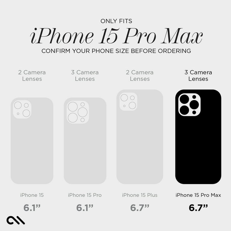 Case-Mate Camera Lens Protector for iPhone 15 & iPhone 15 Plus