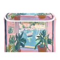 thumbnail image 7 of Yayeee Collapsible Cube Storage Bin with Lid Fabric Closet Decorative Basket with Handles, Sea Boat, 7 of 7