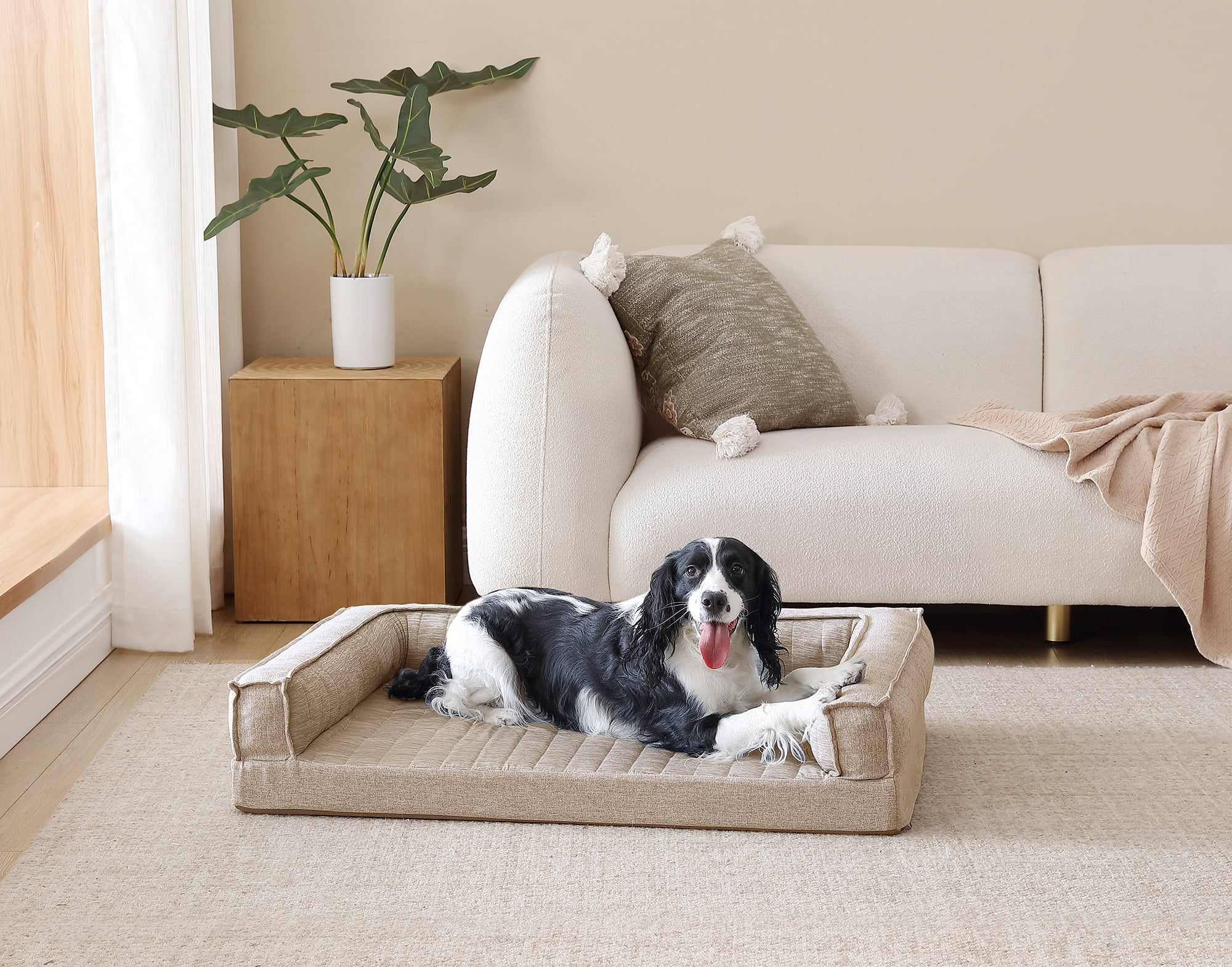 Arlee Home & Pet ThermaTec Cooling Mod Sofa Memory Foam Pet Bed