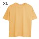 thumbnail image 1 of Camiseta suelta Mujer Verano Cuello redondo Manga corta Camiseta casual, Amarillo, XL seitruly AP001475-09, 1 of 7