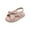 Pink, variant on Fjofpr Toddler Girls Sandals Size 11 Toddler Shoes Baby Girls Cute Fashion Solid Color Bow Non-slip Soft Sole Beach Sandals