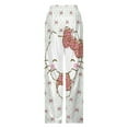 thumbnail image 5 of Hello Kitty Pajamas Pants Soft Elastic Waist PJ Bottoms Comfy Lounge Long Pants, 5 of 7