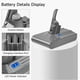 thumbnail image 2 of 21.6V V8 Battery Adapter+2XPre-Filter Replace for V8 Batteries V8 Absolute V8 Animal Vacuum Cleaner, 2 of 5