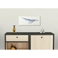 thumbnail image 2 of The Stupell Home Decor Collection Blue Whale Watercolor Illustration Wall Plaque Art, 7 x 0.5 x 17, 2 of 6