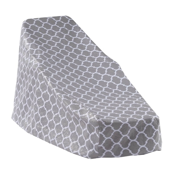 Trellis Pattern Quilted Chaise Cover, 76" L x 33" H x 27" W