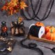 thumbnail image 5 of Polyester Tinsel Garland for Wedding Birthday Party Decor Black 20mm 20m/set, 5 of 9