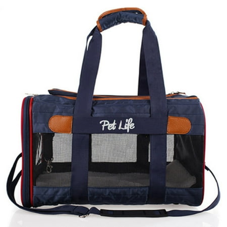 UPC: 0858342044394 | Pet Life Airline Approved Aero-Zoom Lightweight Wire Framed Collapsible Pet Carrier