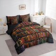 thumbnail image 3 of jejeloiu Library Old Books 7-Piece Twin Bedding Sets,Retro Wooden Bookshelf Bedding Comforter Set For Men Women Reversible, 3 of 8
