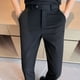 thumbnail image 2 of Pantalones de traje fluido para hombre, elásticos, para negocios, sociales, confección, pantalones elásticos para hombre, drapeados, clásicos, nuevos, en oferta de ropa barata, vestido, 2 of 5
