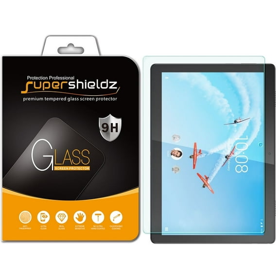 [1-Pack] Supershieldz for Lenovo Tab M10 / Smart Tab M10 (10.1 inch) Tempered Glass Screen Protector, Anti-Scratch, Anti-Fingerprint, Bubble Free