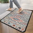 thumbnail image 4 of Colorful Geometric Diamond Pattern Door Rugs,Washable Non Slip Door Mats Indoor,Decorative Door Mats,Entry Mat Indoor for Entrance,Bedroom,Kitchen,Bathroom,30"x17", 4 of 6
