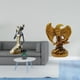 thumbnail image 2 of Estatua de la dama,Estatua de dama tribal africana,artesanías de cafetería hechas a mano,Escultura,Estatua de resina,figura decorativa para el hogar.,Esculturas de animales coleccionables, 2 of 8