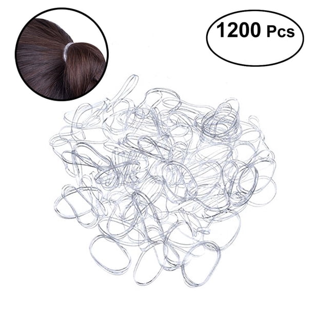 Pixnor - 1200pcs Elastic Bands Hair Rubber Bands for Kids ...