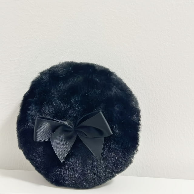 LOVEVER Long Plush Makeup Sponge Glitter Puff Glitter Round Bowknot Fivethemed Powder Puff