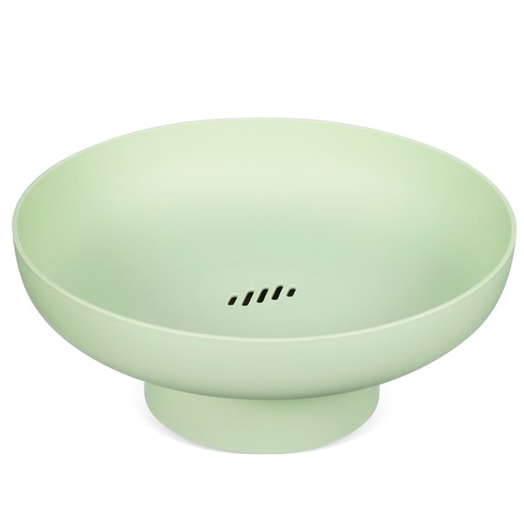 Zehuanyu Fruit Bowl With Base Fruit Storage Basket For Kitchen Counter Decorative Fruit Bowl For Home Snacks Fruit Plate For Living Room