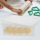 thumbnail image 4 of EeaseMX Caja de almacenamiento rectangular transparente rectangular de plástico de una sola capa de 2.1L contenedor de almacenamiento de alimentos secos con tapa para barra de cocina casera, 4 of 8