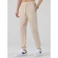 thumbnail image 2 of 2024 New Summer Men's Joggers Ice Silk Thin Sweatpants Stretched Nylon Quick Dry Casual Track Pants Male Sport Trousers, 2 of 5