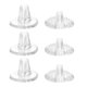 thumbnail image 1 of 6 pares de calcomanías transparentes de PU con punta dividida Almohadillas antidesgaste para el talón del pie Almohadillas de silicona suave para pies para mujeres y hombres (3 pares de calcomanías co HOMEMAXS MX7998841, 1 of 6