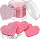 thumbnail image 1 of 30 Pieces Facial Sponges With Container, Heart Shape Compressed Natural Cleaning Pads For Exfoliating Makeup Removal, 1 of 5