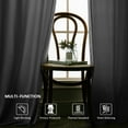 thumbnail image 7 of SMILETIME Back Tab Curtains, 2-Panel Set Rod Pocket & Pinch Pleat Design Light-Filtering & Thermal Insulation Ideal for Living Room, Bedroom & Office Windows, 7 of 7