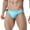 Light Blue, variant on ZVNAΖH Swim Briefs for Men, Men's Sexy Bikini Solid Swimwear Shorts Low Waist Swimming Briefs with Drawstring
