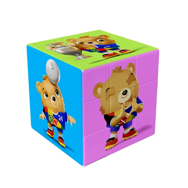 2024GermanEuropeanCupMascotKeychainThree-orderRubik'sCubeSmallRubik'sCubePendantBagOrnamentGift