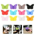 thumbnail image 3 of said 12Pcs Wine Cup Sign Stickers Silicone Butterfly-shaped Drink Markers Decorative Wine Glass Tags, 3 of 5