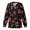 Christmas Candy Cane, variant on Binienty Halloween Pumpkin Cat Print Women Long Sleeve Scrub Jacket Lightweight Button Front Nurse Workwear With Pockets Breathable Medical Uniform for Hospital Clinic