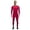 Red, variant on Men's Casual Fitness Drying Elastic Long Sleeve Sports Suit Gym Pants Training Compression Pants Fitness Suit Red L