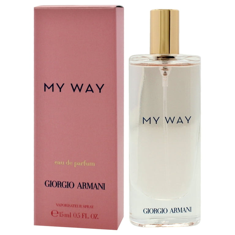 Giorgio Armani My Way, 0.5 oz EDP Spray, Floral Vanilla Jasmine