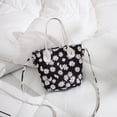 thumbnail image 2 of zttd fashion women pure color flowers crossbody bag zipper bag shoulder bag hand bag a, 2 of 2