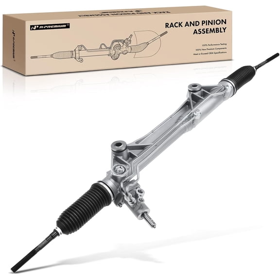 A-Premium Power Steering Rack and Pinion Assembly, with Boots, Compatible with Ford F-150 2009-2010, 4.2L 4.6L 5.4L 6.2L, Replace for # 9L3Z3504B AL3Z3504C