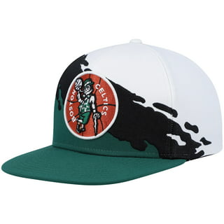 Mitchell & Ness Boston Celtics White Hardwood Classics Pinstripe Snapback  Hat