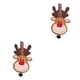 thumbnail image 2 of Bearachild Navidad campana vacaciones árbol de Navidad colgante tela no tejida reutilizable fotografía Prop jardín parque chimenea decoración tipo 3 2piezas, 2 of 6