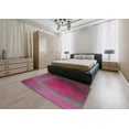 thumbnail image 5 of Ahgly Company Machine Washable Indoor Rectangle Transitional Pink Cupcake Pink Area Rugs, 2' x 4', 5 of 7