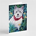 thumbnail image 1 of Westie Greeting Cards & Envelopes - Pack of 8, 1 of 1