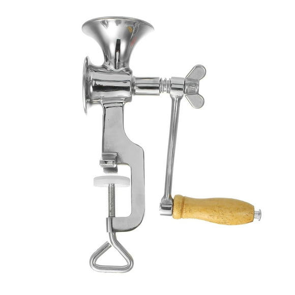 Manual Grain Mill Mill Solid Stainless steel material hand Coffee Grinding Tool Adjustable Hand Operated Crank for Barley Spice
