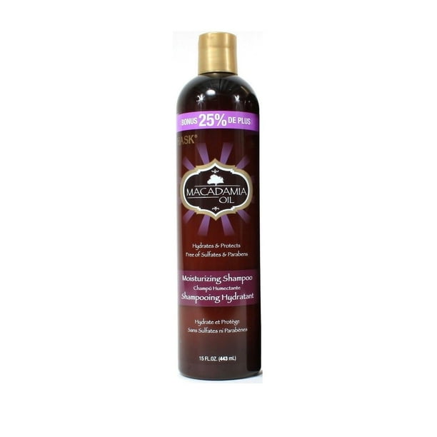 Hask Macadamia Oil Moisturizing Shampoo 15 oz. - Walmart.com - Walmart.com