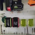 thumbnail image 4 of Caja de Estante de Almacenamiento de Batería de 5 Uds para 5pin 20V Pilones de Batería Soporte de Hebilla Soporte de Base de Montaje en Pared C, 4 of 5