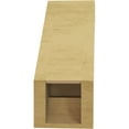 thumbnail image 4 of Ekena Millwork 5"W x 12"D x 12"H Aspen Rough Cedar Woodgrain TimberThane Knee Brace, Primed, 4 of 6
