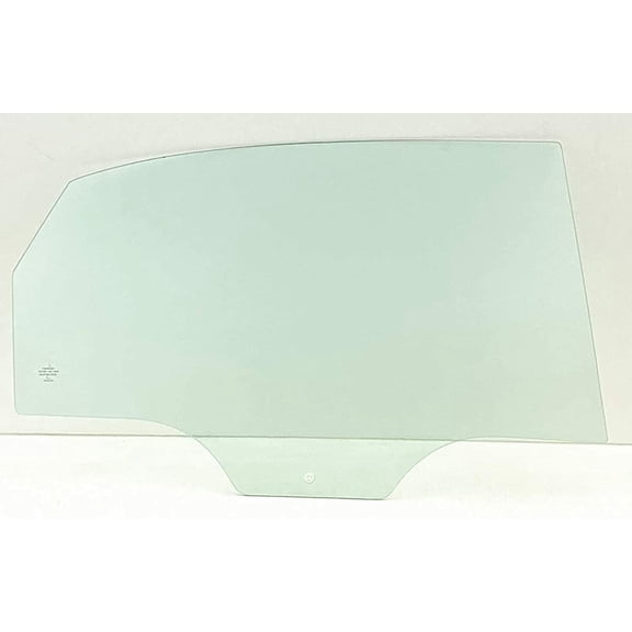 Passenger Right Side Rear Door Window Door Glass Compatible with Volkswagen Passat 4 Door Sedan 2012-2022 Models