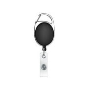 Anuirheih 5PCS Retractable Reel ID Badge Lanyard Name Tag Key Card Holder Belt Clip,