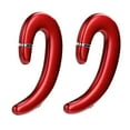 thumbnail image 2 of Crochet d'Oreille Bluetooth Appels Mains Libres Micro Intégré Faible Latence pour Bureau Rouge, 2 of 8
