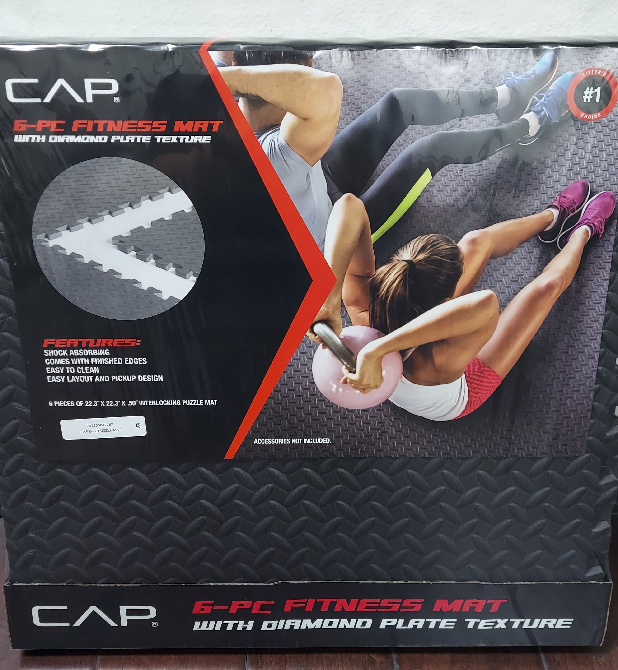 CAP High Density Interlocking Puzzle Mat Set - 22.3