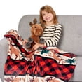 thumbnail image 4 of Rollee Pollee Plush Moose Farm Friends Hugger and Silk Touch Throw Blanket 40x50 inches, Set for Kids, 4 of 7