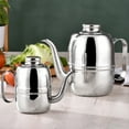 thumbnail image 4 of Ludlz 750ML/350ml/1000ML/250ml/500ML Oil Pot Food Grade Large Capacity Polished Surface Drip-Free Pouring Leakproof Olive Oil Can Storage Container Kitchen Supplies, 4 of 7